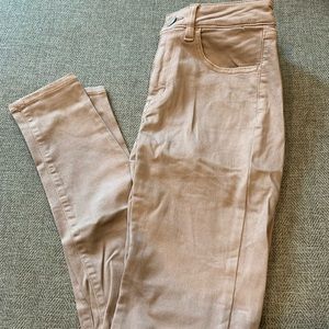 NWOT AE Jeggings (Blush color)